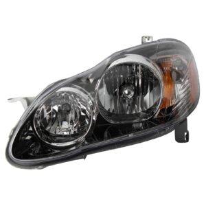 Headlight Headlamp Driver Side Left LH Compatible with 04-08 Toyota Corolla S/XR/XRS