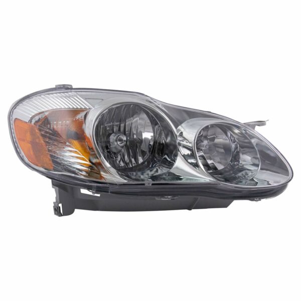 Headlight Headlamp Passenger Side Right RH Compatible with 03-04 Toyota Corolla S