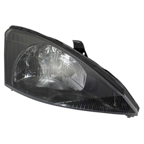 Headlight Halogen RH Right Passenger Side Compatible with 2003-2004 Ford Focus without SVT Models Only