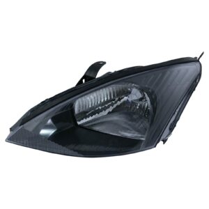 Headlamp Headlight Left LH Driver Side Compatible with 03-04 Ford Focus