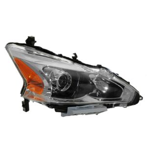 Headlight Head Lamp Halogen RH Right Passenger Side for 13 Nissan Altima Sedan