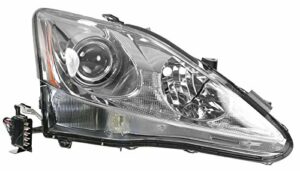 Headlight Headlamp Passenger Side Right RH for 06-08 Lexus IS250 IS350