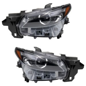 Headlight Set Compatible with 2016-2021 Mazda CX-9