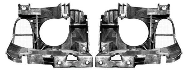 Headlight Headlamp Bracket LH Left & RH Right Pair Set for Cobalt