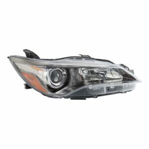 Halogen Headlight Lamp Black Bezel RH RF for Toyota Camry LR XLE