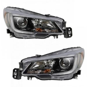 Headlight Set Compatible with 2018-2019 Subaru Legacy Outback