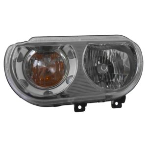 Halogen Headlight Headlamp Left Hand Driver Side LH for 08-13 Dodge Challenger