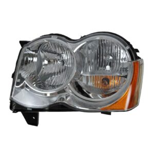 Halogen Headlight Headlamp Driver Side Left LH for 08 09 10 Jeep Grand Cherokee