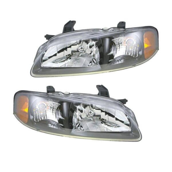 Headlamps Headlights Left LH & Right RH Pair Set For Sentra