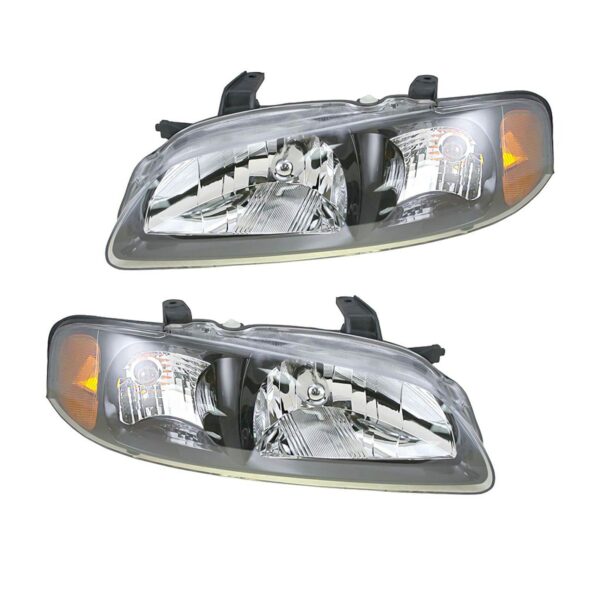 Headlamps Headlights Left LH & Right RH Pair Set For Sentra
