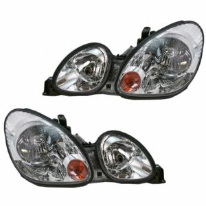 Headlights Headlamps Left & Right Pair Set for Lexus GS300 GS400 GS430