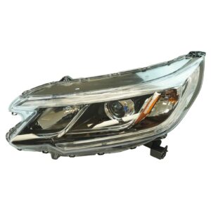 Halogen Projector Headlight Lamp Assembly LH LF Driver Side for Honda CR-V SUV