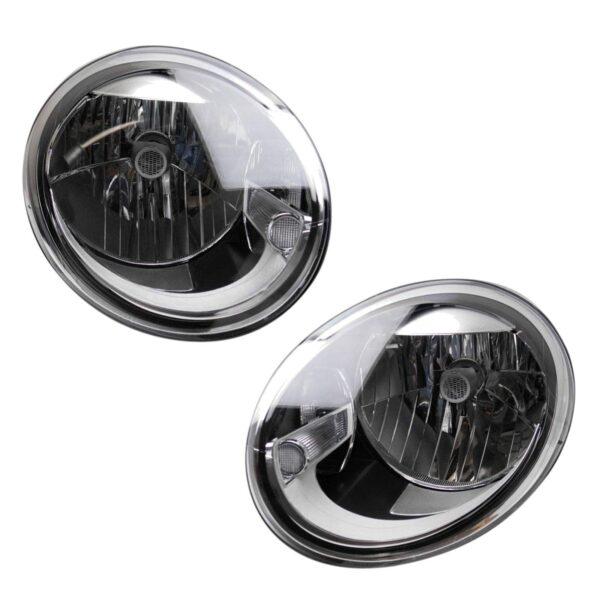 Headlight Set Fits 2012-2019 Volkswagen Beetle