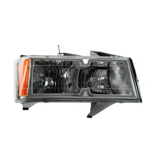 Headlight w/ Chrome Bezel Passenger Right RH for 05-08 Colorado Xtreme Models