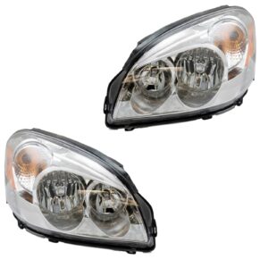 Headlights Headlamps Left & Right Pair Set for 06-11 Buick Lucerne
