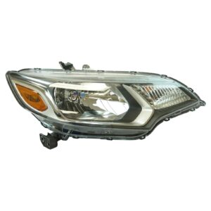 Halogen Headlight Lamp Assembly RH RF Passenger Side Compatible With Honda Fit