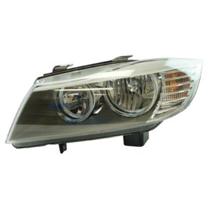 Halogen Headlight Lamp Assembly LH Driver Side Compatible With BMW 328i 335i