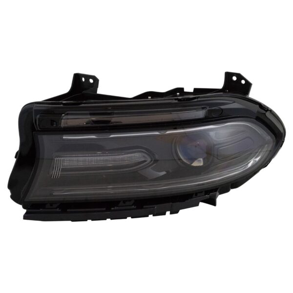 Halogen Headlight Lamp Assembly LH Left Driver Side Compatible with Dodge Charger