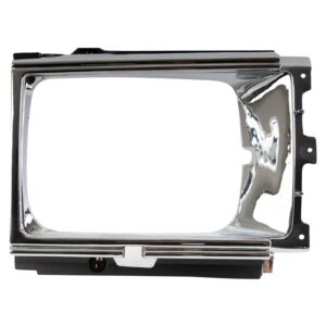Front Headlight Bezel RH Passenger Side for 84-86 Toyota 4Runner Pickup