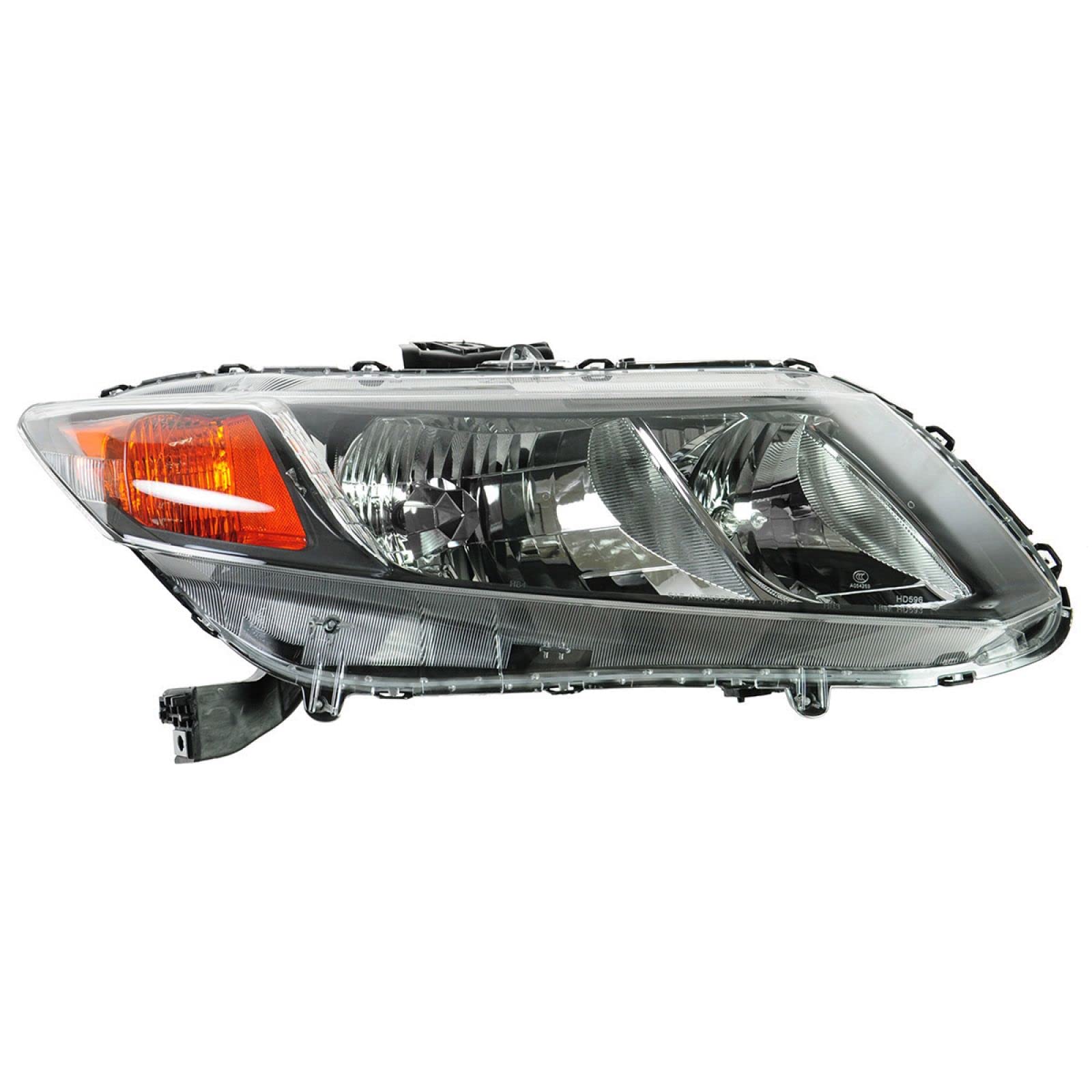 Headlight Headlamp Passenger Side Right RH for 12 Honda Civic