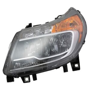 Halogen Headlight Lamp Driver Side LH Compatible with Ram Promaster Truck Van