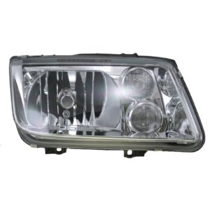 Headlight Headlamp w/ Fog Light Right RH Side for 99-02 Volkswagen VW Jetta
