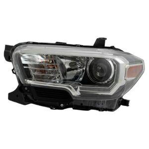 Headlight Headlamp Halogen Driver Left LH Side Compatible with Toyota Tacoma