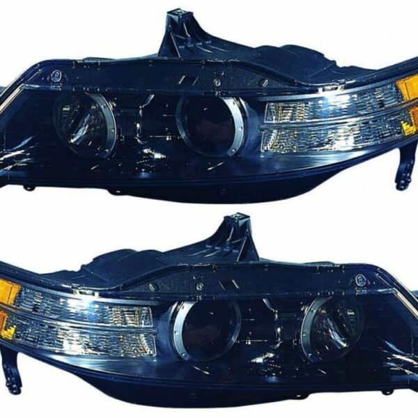 Headlights Headlamps Left & Right Pair Set for 07-08 Acura TL Type S