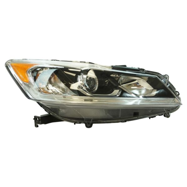 Halogen Headlight Lamp Assembly RH Passenger Side for Honda Accord LX Sedan