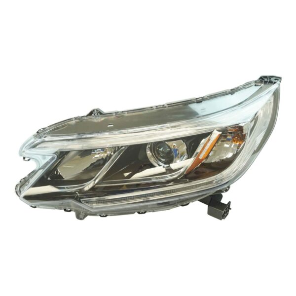 Halogen Projector Headlight Lamp Assembly LH LF Driver Side for Honda CR-V SUV