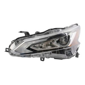Left Headlight Assembly LED Compatible with 2019-2021 Nissan Altima w/o Auto Leveling light