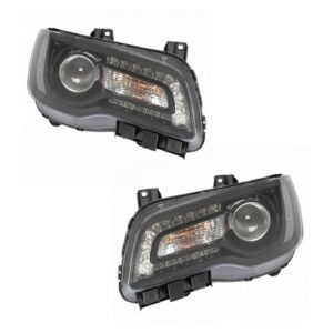 Headlight Set Compatible with 2018-2021 Chrysler 300