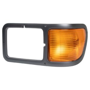 Left Headlight Bezel Compatible with 2000-2015 Ford F650 F750