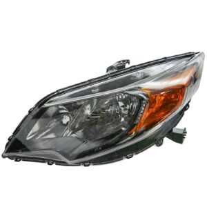 Halogen Headlight Lamp Driver Side LH LF for Honda Civic Coupe