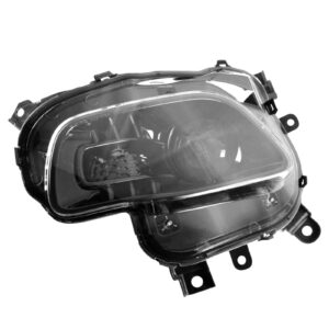Halogen Headlight Headlamp with Black Trim Driver Side LH for Cherokee