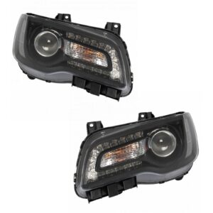 Headlight Set Compatible with 2018-2021 Chrysler 300