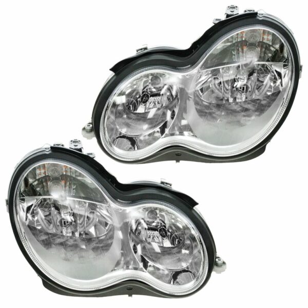 Headlight Halogen for Mercedes Benz C230 C240 C280 C320