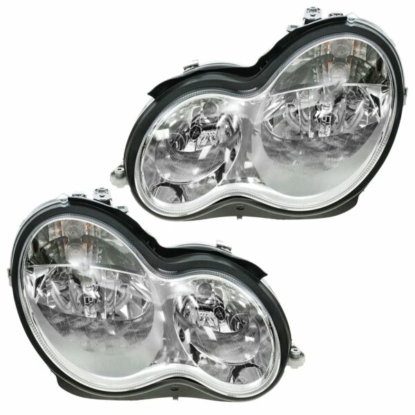 Headlight Halogen for Mercedes Benz C230 C240 C280 C320