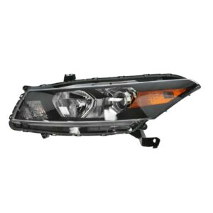 Headlight Headlamp Driver Side Left LH for 08-10 Honda Accord 2 Door Coupe