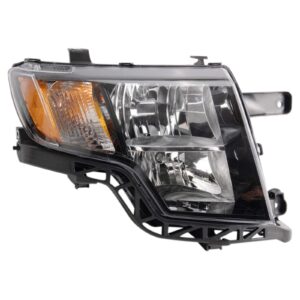 Right Headlight Compatible with 2009-2010 Ford Edge