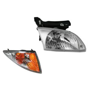 Headlight Lamp Corner Turn Signal RH Passenger Side for 00-02 Chevy Cavalier