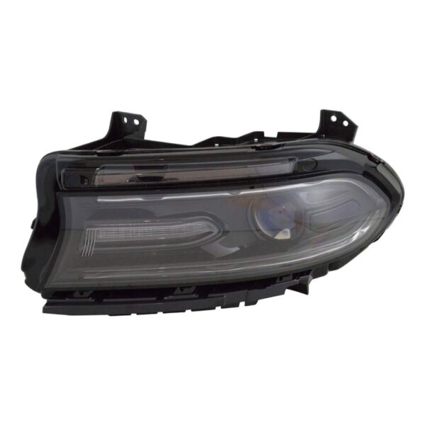 Halogen Headlight Lamp Assembly LH Left Driver Side Compatible with Dodge Charger