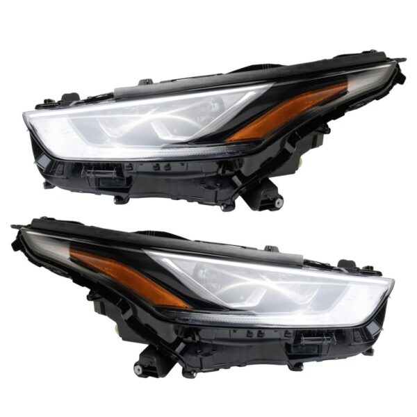 Headlight Set Compatible with 2020-2021 Toyota Highlander