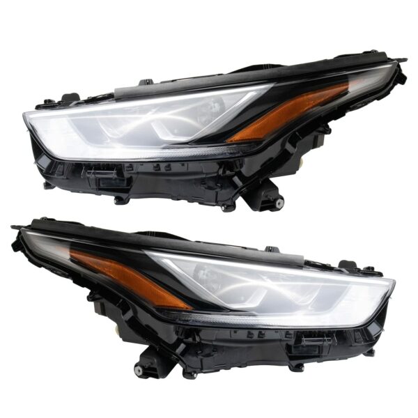 Headlight Set Compatible with 2020-2021 Toyota Highlander