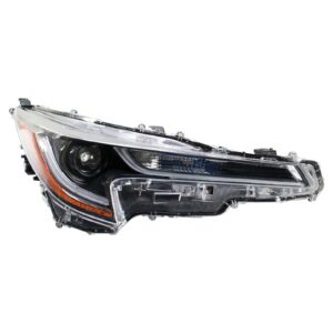 Front Headlight Lamp Assembly RH Right Passenger Side Direct Fit for Toyota Corolla L LE