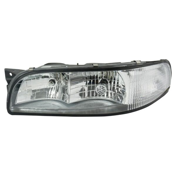 Headlight Headlamp w/ Cornering Lamp Driver Side Left LH Compatible with 97-99 Buick LeSabre