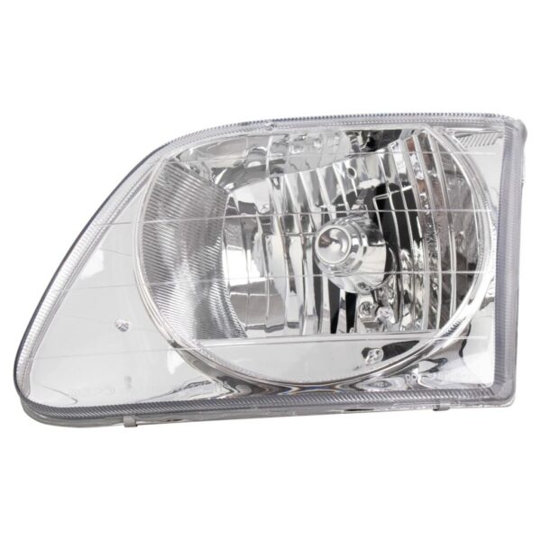 Left Headlight Compatible with 2001-2003 Ford F-150 2004 F-150 Heritage