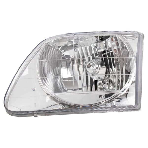 Left Headlight Compatible with 2001-2003 Ford F-150 2004 F-150 Heritage
