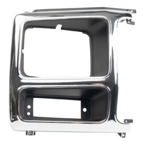 Headlight lamp Bezel Chrome RH Passenger Side for 80-86 Ford Bronco F150