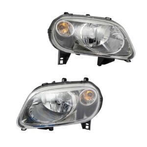 Halogen Headlight Assembly Pair LH & RH Sides for Chevy HHR with RPO-B2E